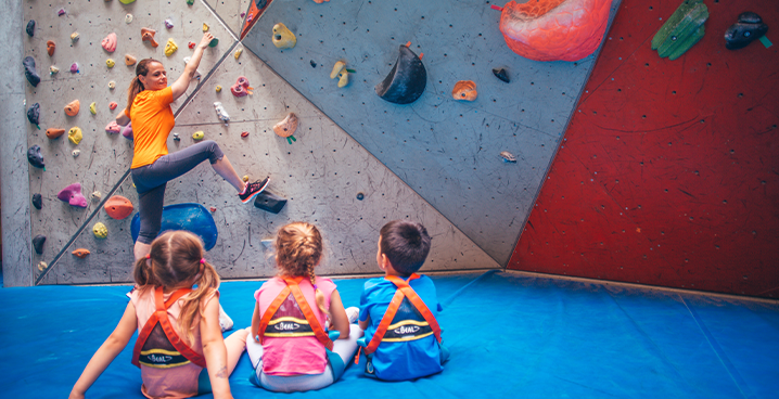 cours d'escalade pour enfants en Haute-Savoie